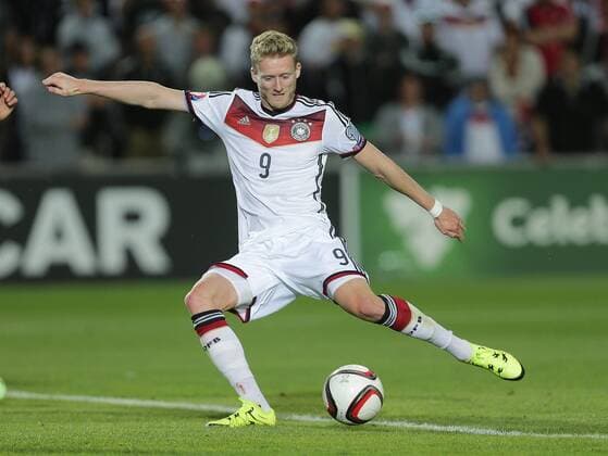 EM 2015 Qualifikationsspiel, Gibraltar vs. Deutschland AndrŽ Schürrle (Deutschland) erzielt das 5:0 EM 2015 Qualifikationsspiel, Gibraltar vs. Deutschland Hasan Bratic