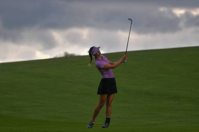 Michelle Wie in action during the KPMG Women s PGA Golf Women Championship at Westchester Country Club in Harrison, New York. Gregory Vasil Cal Media KPMG Women s PGA Championship June 12 - ZUMAc04_