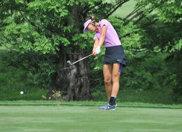 Michelle Wie in action during the KPMG Women s PGA Golf Women Championship at Westchester Country Club in Harrison, New York. Gregory Vasil Cal Media KPMG Women s PGA Championship June 13 - ZUMAc04_