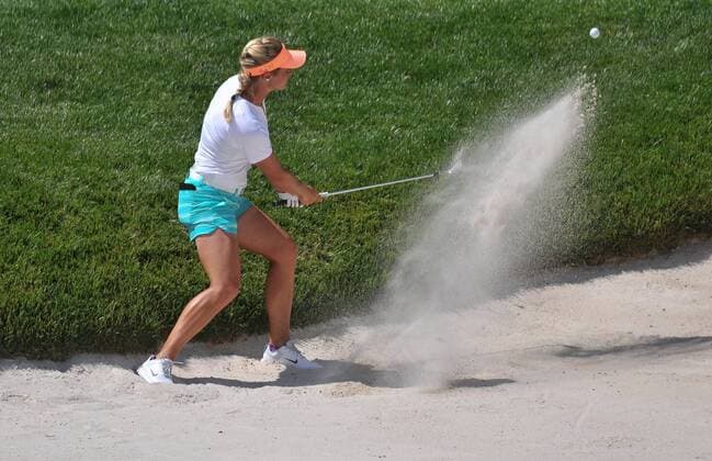 Suzann Pettersen in action during the KPMG Women s PGA Golf Women Championship at Westchester Country Club in Harrison, New York. Gregory Vasil Cal Media KPMG Women s PGA Championship June 13 - ZUMAc04_