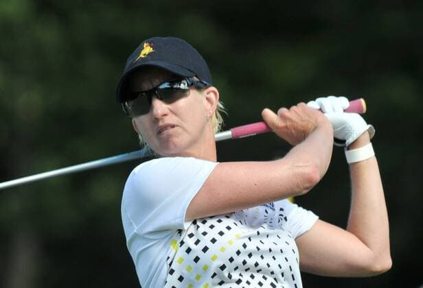 Carrie Webb in action during the KPMG Women s PGA Golf Women Championship at Westchester Country Club in Harrison, New York. Gregory Vasil Cal Media KPMG Women s PGA Championship June 13 - ZUMAc04_