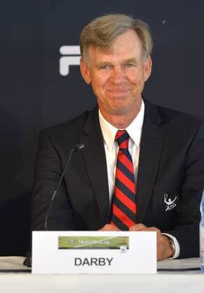 Mark Darby Supervisor ATP Tennis Herren Pressekonferenz zum Ende des Mercedes-Cup 14.06.2015 Tennis Mercedes-Cup Stuttgart Weißenhof TC Weissenhof Mercedescup Mercedes Cup 06.06..-14.06.2015 Mercedes-Cup Stuttgart Weißenhof 2015