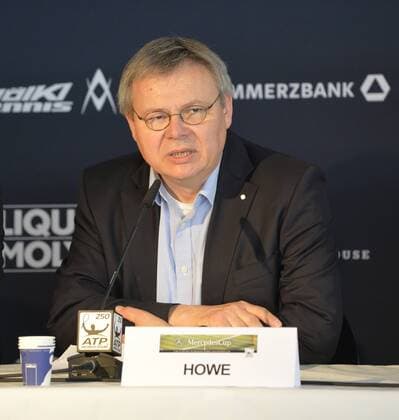 Jörg HOWE, Leiter Kommunikation Daimler AG, Pressekonferenz zum Ende des Mercedes-Cup 14.06.2015 Tennis Mercedes-Cup Stuttgart Weißenhof TC Weissenhof Mercedescup Mercedes Cup 06.06..-14.06.2015 Mercedes-Cup Stuttgart Weißenhof 2015
