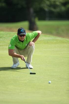 GOLF - Lyoness Open 2015 ATZENBRUGG,AUSTRIA,14.JUN.15 - GOLF - PGA Golf Herren European Tour, Lyoness Open, Diamond Country Club. Image shows Florian Praegant (AUT). GEPAxpictures xDanielxGoetzhaber