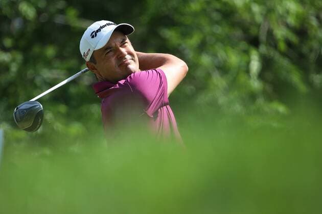 GOLF - Lyoness Open 2015 ATZENBRUGG,AUSTRIA,14.JUN.15 - GOLF - PGA Golf Herren European Tour, Lyoness Open, Diamond Country Club. Image shows Simon Khan (ENG). GEPAxpictures xDanielxGoetzhaber
