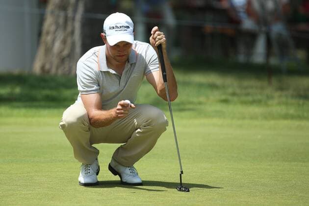 GOLF - Lyoness Open 2015 ATZENBRUGG,AUSTRIA,14.JUN.15 - GOLF - PGA Golf Herren European Tour, Lyoness Open, Diamond Country Club. Image shows Maximilian Kieffer (GER). GEPAxpictures xDanielxGoetzhaber