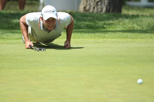 GOLF - Lyoness Open 2015 ATZENBRUGG,AUSTRIA,14.JUN.15 - GOLF - PGA Golf Herren European Tour, Lyoness Open, Diamond Country Club. Image shows Maximilian Kieffer (GER). GEPAxpictures xDanielxGoetzhaber