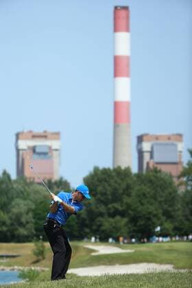 GOLF - Lyoness Open 2015 ATZENBRUGG,AUSTRIA,14.JUN.15 - GOLF - PGA Golf Herren European Tour, Lyoness Open, Diamond Country Club. Image shows Florian Fritsch (GER). GEPAxpictures xDanielxGoetzhaber