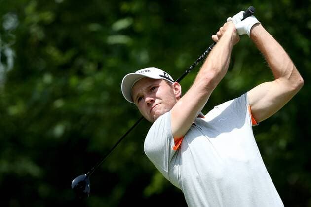 GOLF - Lyoness Open 2015 ATZENBRUGG,AUSTRIA,14.JUN.15 - GOLF - PGA Golf Herren European Tour, Lyoness Open, Diamond Country Club. Image shows Maximilian Kieffer (GER). GEPAxpictures xDanielxGoetzhaber