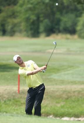 GOLF - Lyoness Open 2015 ATZENBRUGG,AUSTRIA,14.JUN.15 - GOLF - PGA Golf Herren European Tour, Lyoness Open, Diamond Country Club. Image shows Chris Wood (ENG). GEPAxpictures xMarioxKneisl