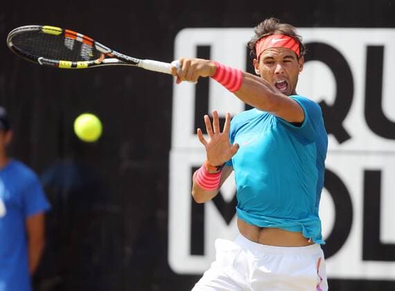 Stuttgart , Tennis Weissenhof Mercedes Cup 2015 Finale, Rafael Nadal (ESP)