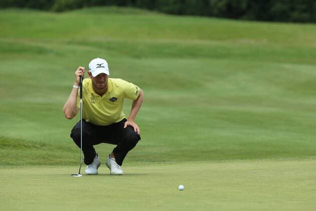 GOLF - Lyoness Open 2015 ATZENBRUGG,AUSTRIA,14.JUN.15 - GOLF - PGA Golf Herren European Tour, Lyoness Open, Diamond Country Club. Image shows Chris Wood (ENG). GEPAxpictures xDanielxGoetzhaber