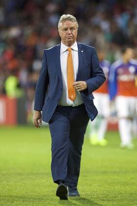 coach Guus Hiddink of Holland during the UEFA EURO EM Europameisterschaft Fussball 2016 qualifying match between Latvia and The Netherlands on June 12, 2015 at the Skonto stadium in Riga, The Netherlands. Maurice van Steen RIGA Latvia v The Netherlands xVIxxIVx 3985470