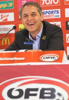 SOCCER - UEFA EURO EM Europameisterschaft Fussball 2016 quali, RUS vs AUT, press conference PK Pressekonferenz VIENNA,AUSTRIA,15.JUN.15 - SOCCER - UEFA European Championship EM Europameisterschaft 2016, European Qualifiers, OEFB international match Länderspiel Russia vs Austria, press conference. Image shows head coach Marcel Koller (AUT). GEPAxpictures xChristianxOrt