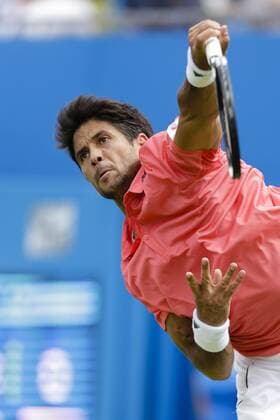 Aktuell Tennis, ATP Turnier im Queen s Club 15.06.2015. London, England. Queens Aegon Championship Tennis. Roberto Bautista Agut (ESP) versus Fernando Verdasco (ESP), 1st round match. Fernando Verdasco in action xCraigxMercerx  ActionPlus11631652