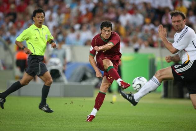 Fußball, WM 2006, Spiel um Platz 3, Stuttgart, Deutschland DFB - Portugal Cristiano Ronaldo