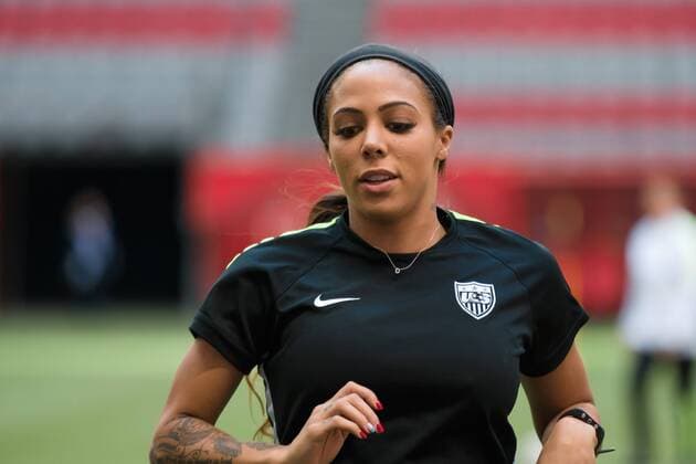 June 15, 2015: Sydney LEROUX of the USA at an official practise session prior to a Group D match at the FIFA Women s World Cup Canada 2015 between Nigeria and the USA at BC Place Stadium on June 2015 in Vancouver, Canada. Sydney Low Cal Media. Soccer 2015: FIFA Women s World Cup JUNE 15 - ZUMAc04_