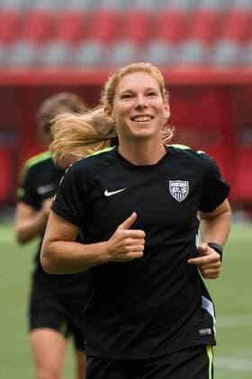 June 15, 2015: Lori CHALUPNY of the USA at an official practise session prior to a Group D match at the FIFA Women s World Cup Canada 2015 between Nigeria and the USA at BC Place Stadium on June 2015 in Vancouver, Canada. Sydney Low Cal Media. Soccer 2015: FIFA Women s World Cup JUNE 15 - ZUMAc04_