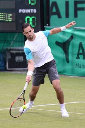 Tennis Gerry Weber Open 2015 am 16.06.2015 im Gerry Weber Stadion in Halle ( Westfalen ) Santiago Giraldo ( COL )