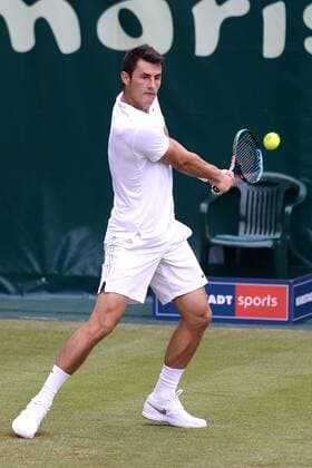 Tennis Gerry Weber Open 2015 am 16.06.2015 im Gerry Weber Stadion in Halle ( Westfalen ) Bernard Tomic ( AUS )