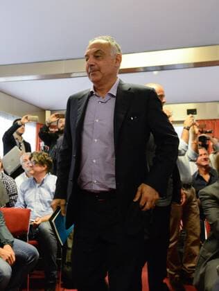Aktuell Fußball, Italien, Serie A, PK von AS Rom-Präsident Pallotta June 16, 2015 - Rome, Italy - As Rome President James Pallotta met journalists at Hotel Esedra Rome, on June 16, 2015 AS Rome President James Pallotta holds press conference PK Pressekonferenz  - ZUMAn230