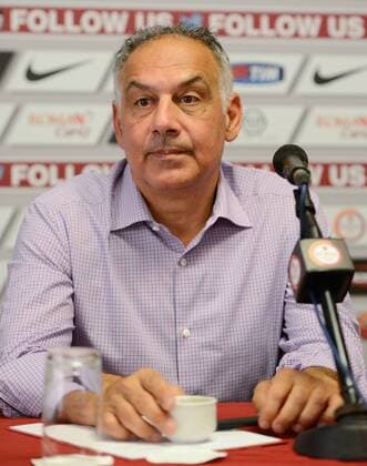 Aktuell Fußball, Italien, Serie A, PK von AS Rom-Präsident Pallotta June 16, 2015 - Rome, Italy - As Rome President James Pallotta met journalists at Hotel Esedra Rome, on June 16, 2015 AS Rome President James Pallotta holds press conference PK Pressekonferenz  - ZUMAn230