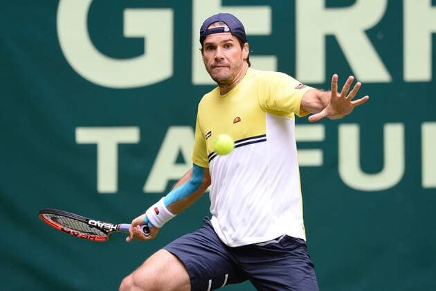 Tennis Gerry Weber Open 2015 am 16.06.2015 im Gerry Weber Stadion in Halle ( Westfalen ) Tommy Haas ( GER ) Copyright: TT