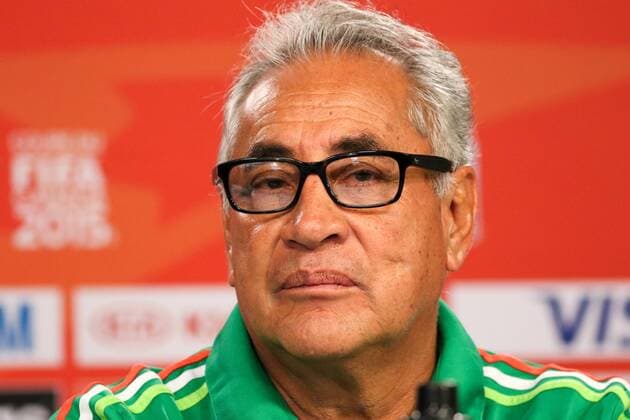 Leonardo Cuellar(Trainer, Mexiko), Porträt, Portrait, Fussball, FIFA Frauen-WM 2015, Pressekonferenzen, xozx