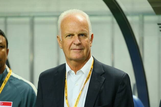 Bernd Stange (SIN), JUNE 16, 2015 - Football Soccer : FIFA World Cup WM Weltmeisterschaft Fussball Russia 2018 Asian Qualifier Second Round Group E match between Japan 0-0 Singapore at Saitama Stadium 2002, Saitama, Japan. NoxThirdxPartyxSales  (mrva109384)