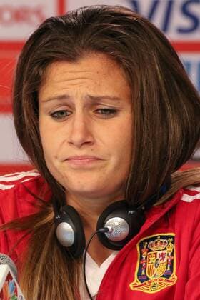 Sandra Panos (Torwart, ESP), Porträt, Portrait, Spanien (Spain, Espana), Fussball, FIFA Frauen-WM 2015, Pressekonferenzen, xozx