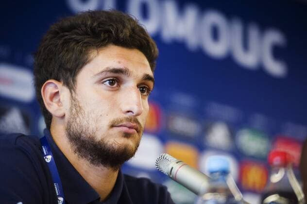 June 17, 2015 - Olomouc: Italiens Matteo Bianchetti - Pressekonferenz U21 Nationalmannschaft Italien.  - ZUMAb138