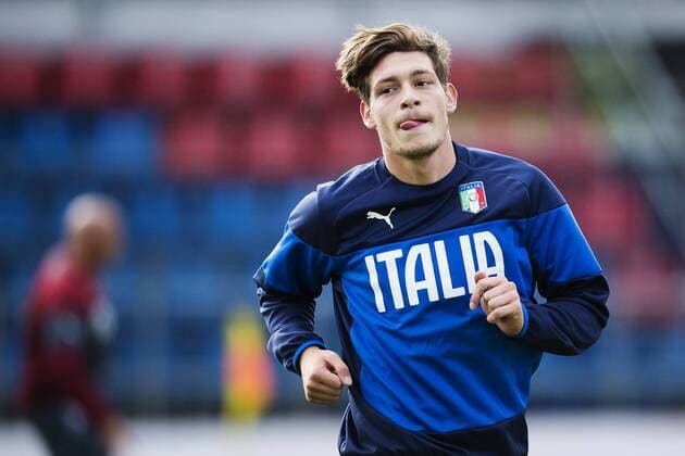 Aktuell Fußball, U21 EM, Training Italien June 17, 2015 - Olomouc: Italiens Andrea Belotti - Training U21 Nationalmannschaft Italien.  - ZUMAb138