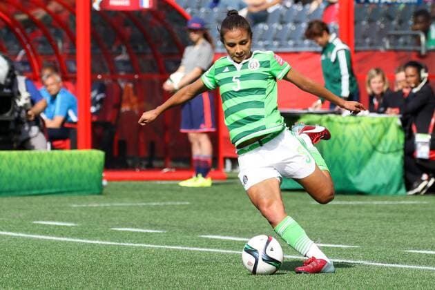 Valeria Miranda (Mexiko), Freisteller, Einzelbild, Aktion, Action, Fussball, FIFA Frauen-WM 2015, Mexiko - Frankreich, xozx