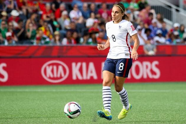 Jessica Houara (Frankreich), Freisteller, Einzelbild, Aktion, Action, Fussball, FIFA Frauen-WM 2015, Mexiko - Frankreich, xozx