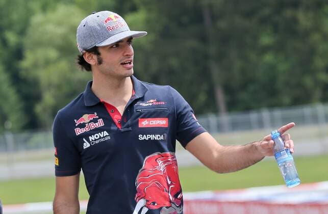 FORMULA 1 - GP of Austria 2015 SPIELBERG,AUSTRIA,18.JUN.15 - MOTORSPORTS, FORMULA 1 - Grand Prix of Austria, Red Bull Ring, preview. Image shows Carlos Sainz (ESP Scuderia Toro Rosso). GEPAxpictures xChristianxWalgram