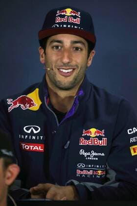FORMULA 1 - GP of Austria 2015 SPIELBERG,AUSTRIA,18.JUN.15 - MOTORSPORTS, FORMULA 1 - Grand Prix of Austria, Red Bull Ring, preview, press conference PK Pressekonferenz Image shows Daniel Ricciardo (AUS Infiniti Red Bull Racing). GEPAxpictures xDanielxGoetzhaber
