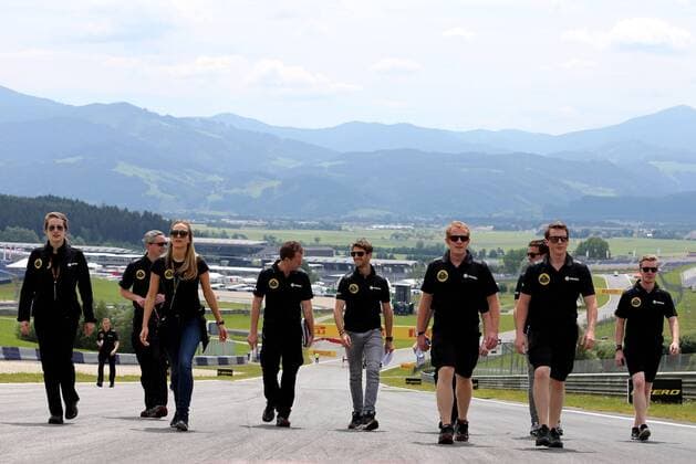 Austrian Grand Prix, Red Bull Ring 18 - 21 June 2015 Romain Grosjean (FRA), Lotus F1 Team 18.06.2015. 