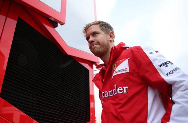 FORMULA 1 - GP of Austria 2015 SPIELBERG,AUSTRIA,18.JUN.15 - MOTORSPORTS, FORMULA 1 - Grand Prix of Austria, Red Bull Ring, preview. Image shows Sebastian Vettel (GER Ferrari). GEPAxpictures xAndreasxPranter