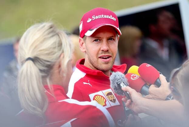 FORMULA 1 - GP of Austria 2015 SPIELBERG,AUSTRIA,18.JUN.15 - MOTORSPORTS, FORMULA 1 - Grand Prix of Austria, Red Bull Ring, preview. Image shows Sebastian Vettel (GER Ferrari). GEPAxpictures xChristianxWalgram