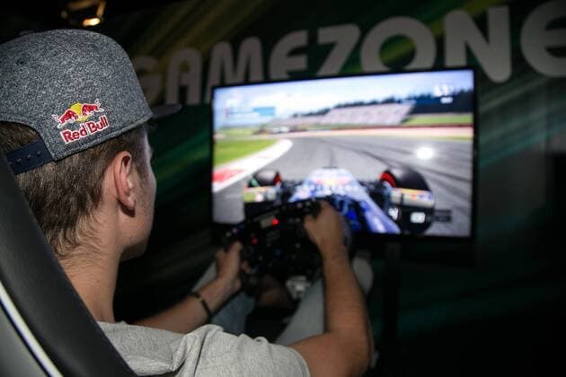 FORMULA 1 - GP of Austria 2015 SPIELBERG,AUSTRIA,18.JUN.15 - MOTORSPORTS, FORMULA 1 - Grand Prix of Austria, Red Bull Ring, preview. Image shows Hakki jr. at the game zone. GEPAxpictures xHaraldxSteiner