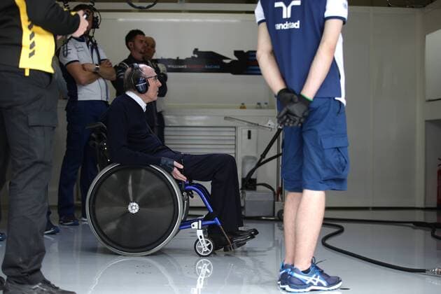 Aktuell Motorsport, Formel 1, GP Österreich in Spielberg FORMULA 1 - GP of Austria 2015 SPIELBERG,AUSTRIA,19.JUN.15 - MOTORSPORTS, FORMULA 1 - Grand Prix of Austria, Red Bull Ring, free practice. Image shows team owner Frank Williams (Williams).. GEPAxpictures xAndreasxPranter