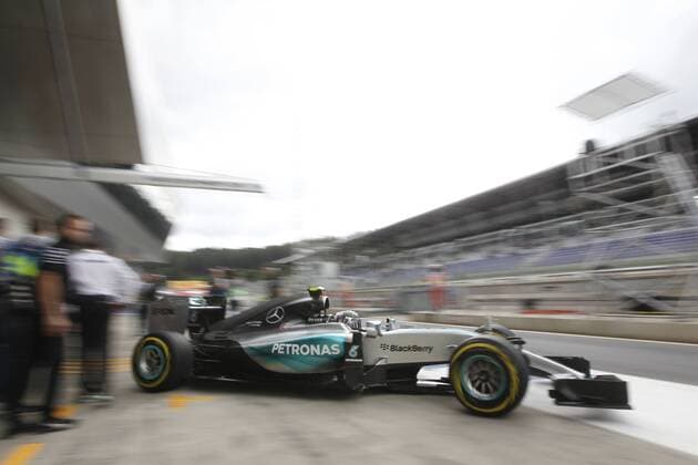 Aktuell Motorsport, Formel 1, GP Österreich in Spielberg Motorsports: FIA Formula One World Championship WM Weltmeisterschaft 2015, Grand Prix of Austria, 6 Nico Rosberg (GER, Mercedes AMG Petronas Formula One Team), xHOCHxZWEIx