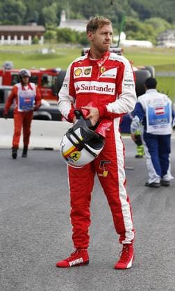 Motorsports: FIA Formula One World Championship WM Weltmeisterschaft 2015, Grand Prix of Austria, 5 Sebastian Vettel (GER, Scuderia Ferrari), xHOCHxZWEIx