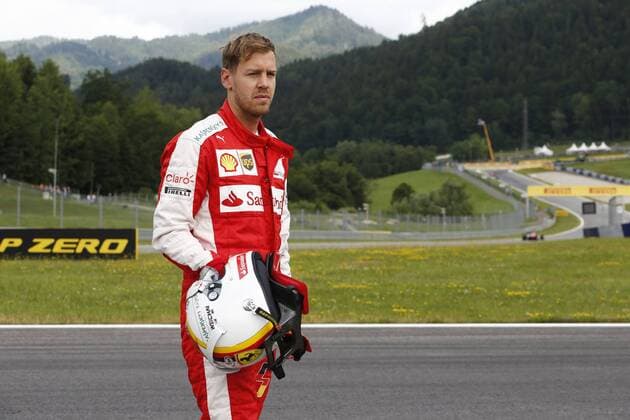 Motorsports: FIA Formula One World Championship WM Weltmeisterschaft 2015, Grand Prix of Austria, 5 Sebastian Vettel (GER, Scuderia Ferrari), xHOCHxZWEIx