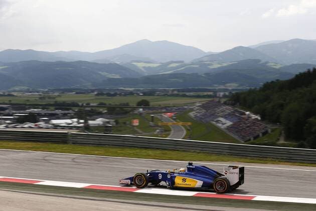 Motorsports: FIA Formula One World Championship WM Weltmeisterschaft 2015, Grand Prix of Austria, 9 Marcus Ericsson (SWE, Sauber F1 Team), xHOCHxZWEIx