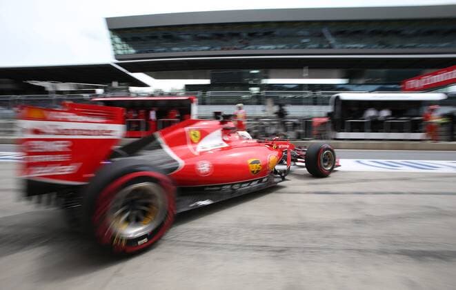 FORMULA 1 - GP of Austria 2015 SPIELBERG,AUSTRIA,19.JUN.15 - MOTORSPORTS, FORMULA 1 - Grand Prix of Austria, Red Bull Ring, free practice. Image shows Sebastian Vettel (GER Ferrari). GEPAxpictures xHaraldxSteiner