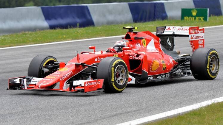 FORMULA 1 - GP of Austria 2015 SPIELBERG,AUSTRIA,19.JUN.15 - MOTORSPORTS, FORMULA 1 - Grand Prix of Austria, Red Bull Ring, free practice. Image shows Kimi Raikkoenen (FIN Ferrari). GEPAxpictures xMichaelxRiedler