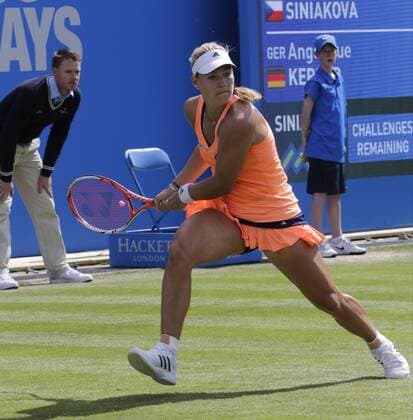 19.06.2015. Birmingham, England. Aegon Classic Tennis Tournament. Angelique Kerber (Ger) in quarter final action against Katerina Siniakova (Cze). Kerber won in straight sets 6-2, 6-4. xAlanxMartinx  ActionPlus11633174