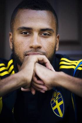 Aktuell Fußball, U21 EM, Fotoshooting Nationalteam Schweden June 19, 2015 - Brno: Isaac Kiese Thelin - Fussball, U21 EM, Pressetermin Nationalteam Schweden.  - ZUMAb138