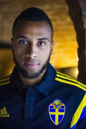 Aktuell Fußball, U21 EM, Fotoshooting Nationalteam Schweden June 19, 2015 - Brno: Isaac Kiese Thelin - Fussball, U21 EM, Pressetermin Nationalteam Schweden.  - ZUMAb138